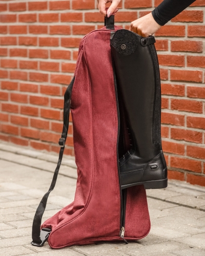 Torba na oficerki QHP w kolorze burgundy