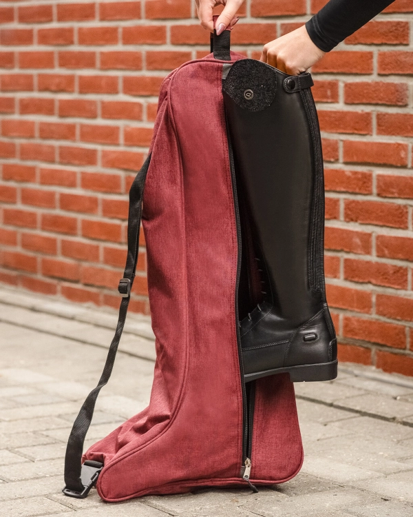 Torba na oficerki QHP w kolorze burgundy