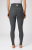 Bryczesy damskie  Horze Desiree w kolorze charcoal grey zaprezentowane przez modelkę widoczne z tyłu