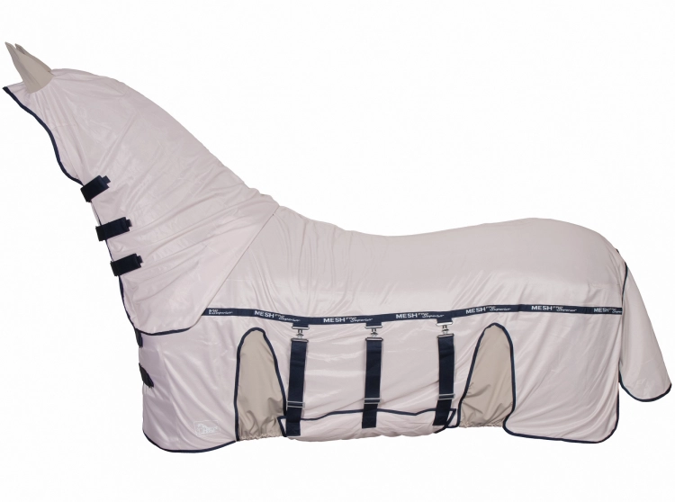 Derka przeciw owadom Harry's Horse Pro Superior Neck w kolorze beżowym