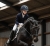 Kask jeździecki HKM Carbon Professional w kolorze granatowym