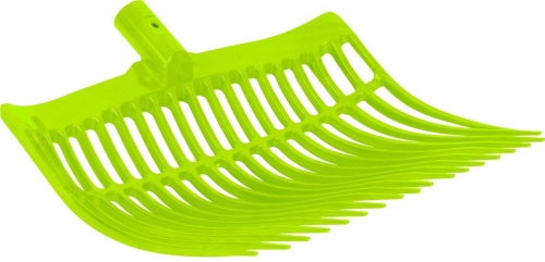 Widły plastikowe w kolorze limonkowym V-Plast