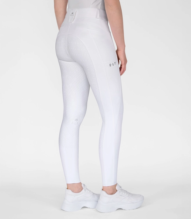 Spodnie jeździeckie ELT Comfort w kolorze białym