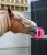 BIZZY Ball uchwyt do lizawki PINK