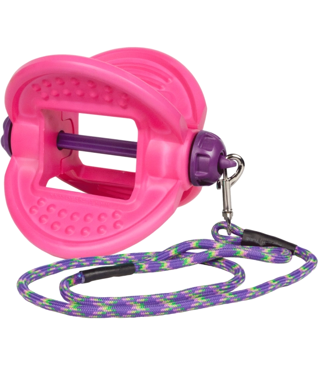 BIZZY Ball uchwyt do lizawki PINK
