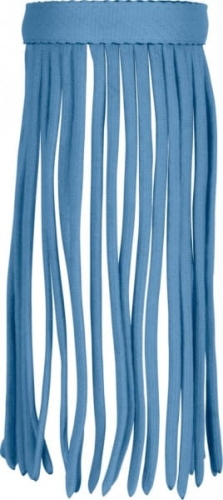 Frędzle dla konia York Malaga w kolorze błękitnym