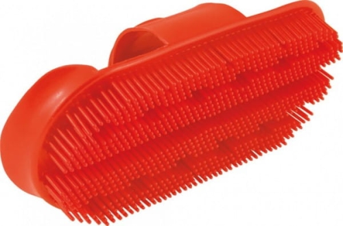 Zgrzebło iglak 18cm w kolorze pomarańczowym York
