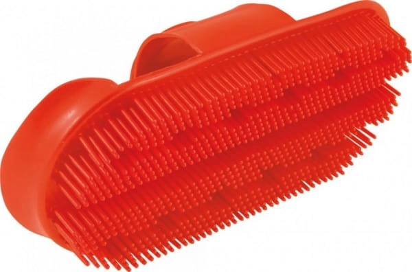 Zgrzebło iglak 18cm w kolorze pomarańczowym York