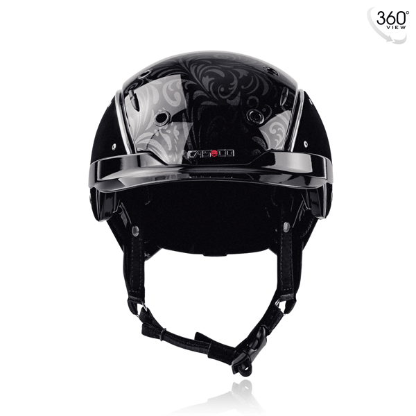 CASCO Kask MASTER-6 Czarny FLORAL Django Sklep Jeździecki